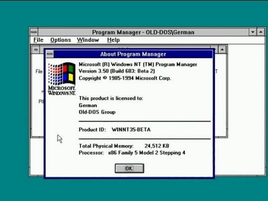 
Windows NT 3.50.683 Server

Хочу...