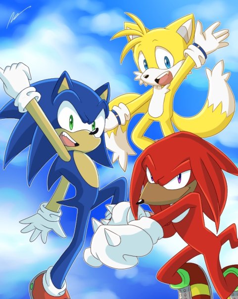 #sonic
#tails
#knuckles...