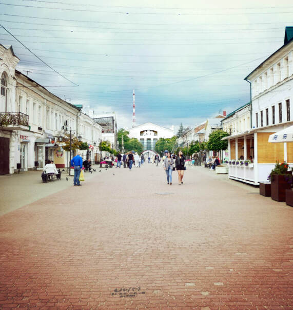 Калужский Арбат. Театральная улица...