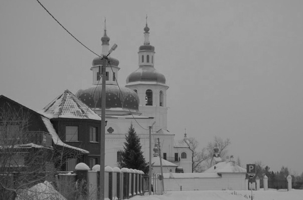 черно-бело-зимний Тобольск...