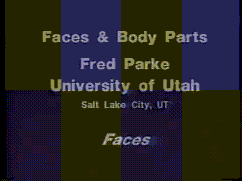 Faces and Body Parts (1974) - First talking polygonal human.m…