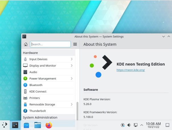 Установочные образы KDE Neon перевед...