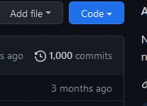 ...and a thousand commits!...