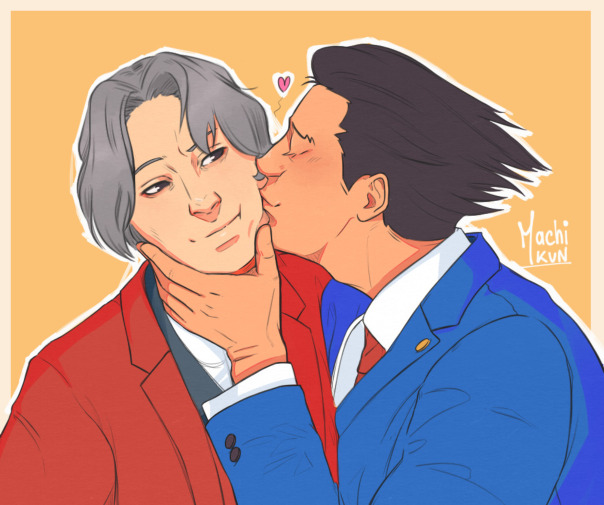 Wright x Edgeworth (Ace Attorney)

...