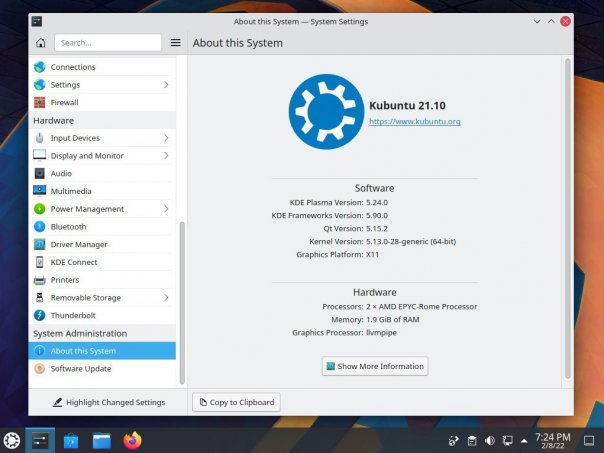 Plasma 5.24 доступна пользователям K...